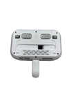 Wireless Mattress Cleaner with LED Display, Portable Handheld Bed Vacuum White