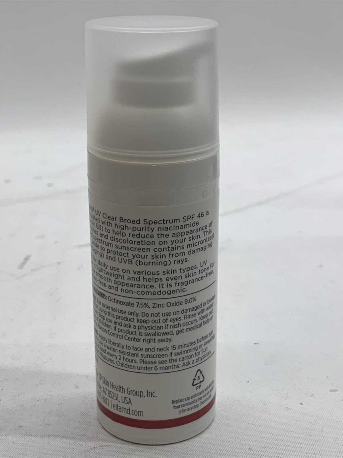 Elta MD UV Clear Broad-spectrum Facial Sunscreen SPF 46 1.7 oz Calms & Protects