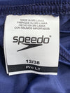 Speedo Swimsuit One Piece ProLT Womens Solid Adult Team Navy Swimwear Size 12/38