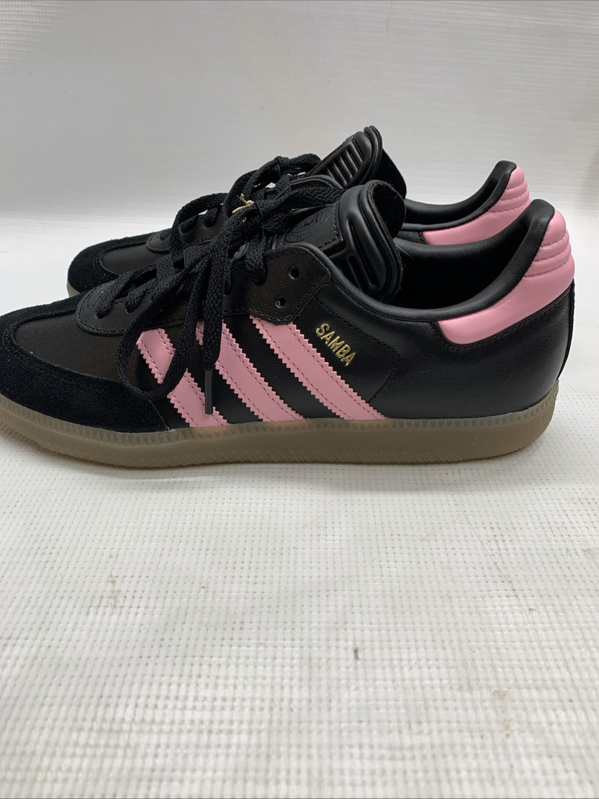 ADIDAS Originals Samba Inter Miami CF Messi Black /Pink Men's IH8157  Size 8.5