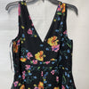 Guess Midnight Fields Women Maxi Dress Size 14 Floral Print Sleeveless V-neck