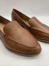 Aerosoles Women's Tailored  Everest Loafer 7M Dark Tan Slip-on Faux Leather