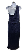 GRACE KARIN Sleeveless One Shoulder Sequin Dress Wrap Dress Size XL Sleeveless
