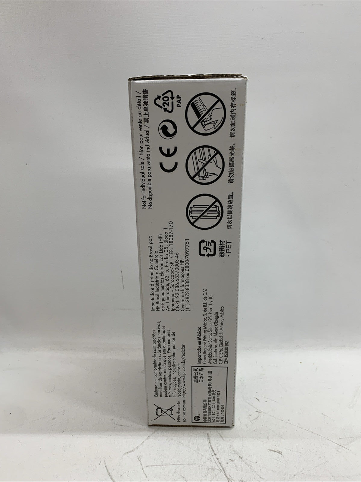 HP 202A Laserjet Cartridge CF500AM Cyan Toner Print Ink Genuine Replacement