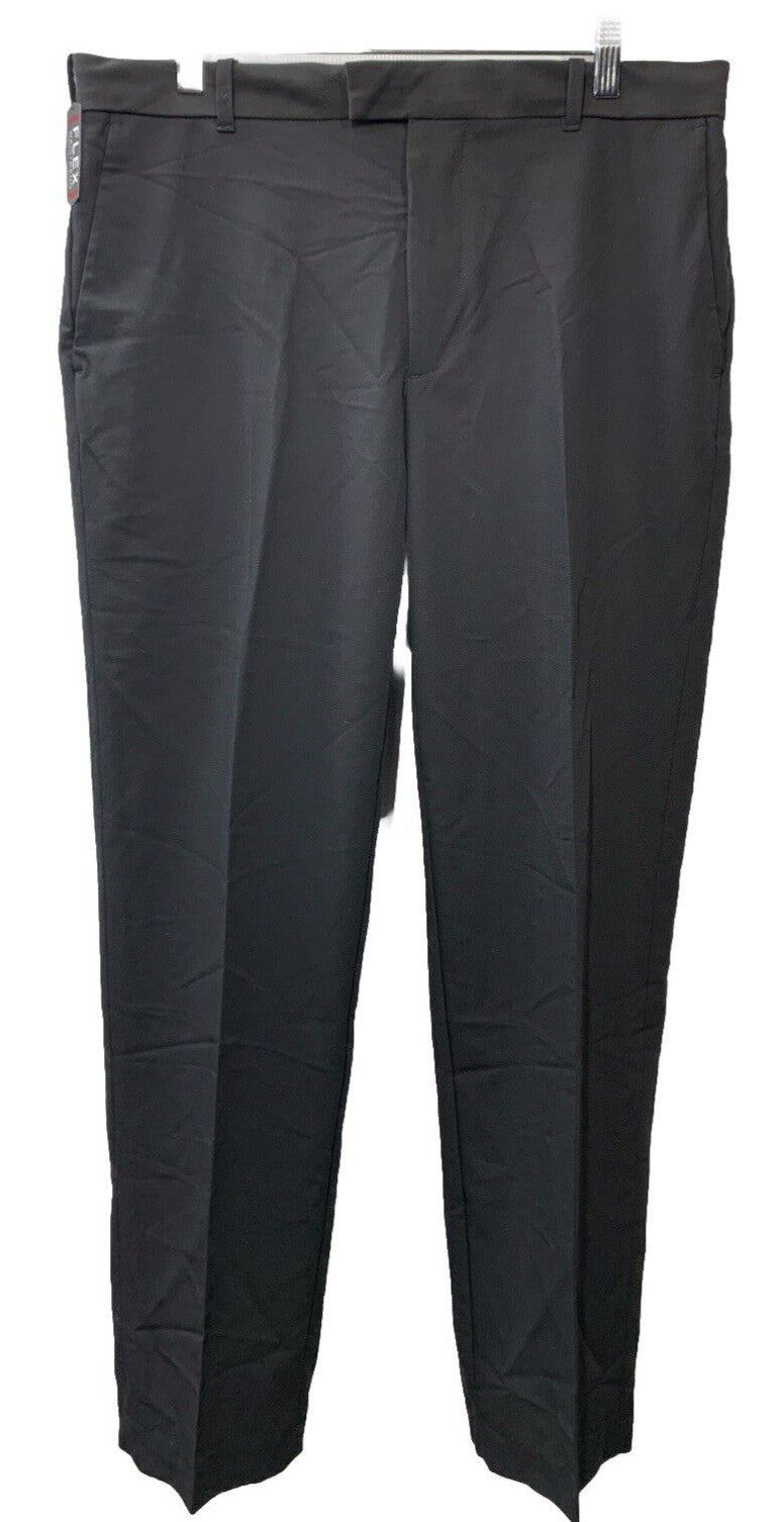Mens Van Heusen Pant SP5057093 Flex Fit Size 32x30 Black