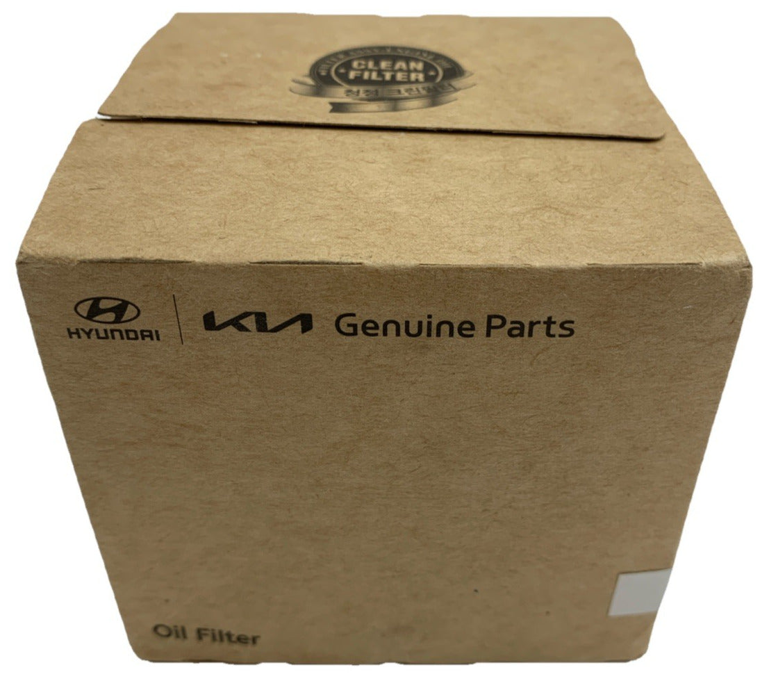 GENUINE Engine Oil Filter with Washer Fits 86-17 Hyundai Kia OEM 26300-35503
