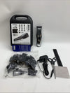Wahl Clipper Hair Cutting Rechargeable Cord/Cordless 21 Pcs Set Stainless/Black