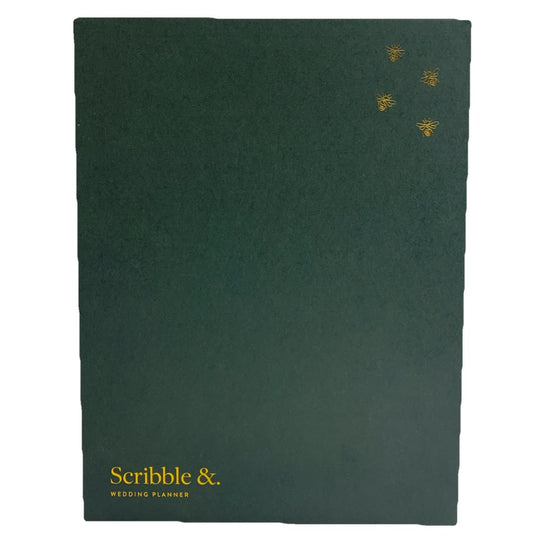 Award Winning Scribble & Dot® Wedding Planner Book and Organizer for the Bride