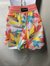 SURFCUZ Quick Dry Board Shorts Women's Size Large Floral Print Surf Beach Short
