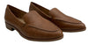 Aerosoles Women's Tailored  Everest Loafer 7M Dark Tan Slip-on Faux Leather