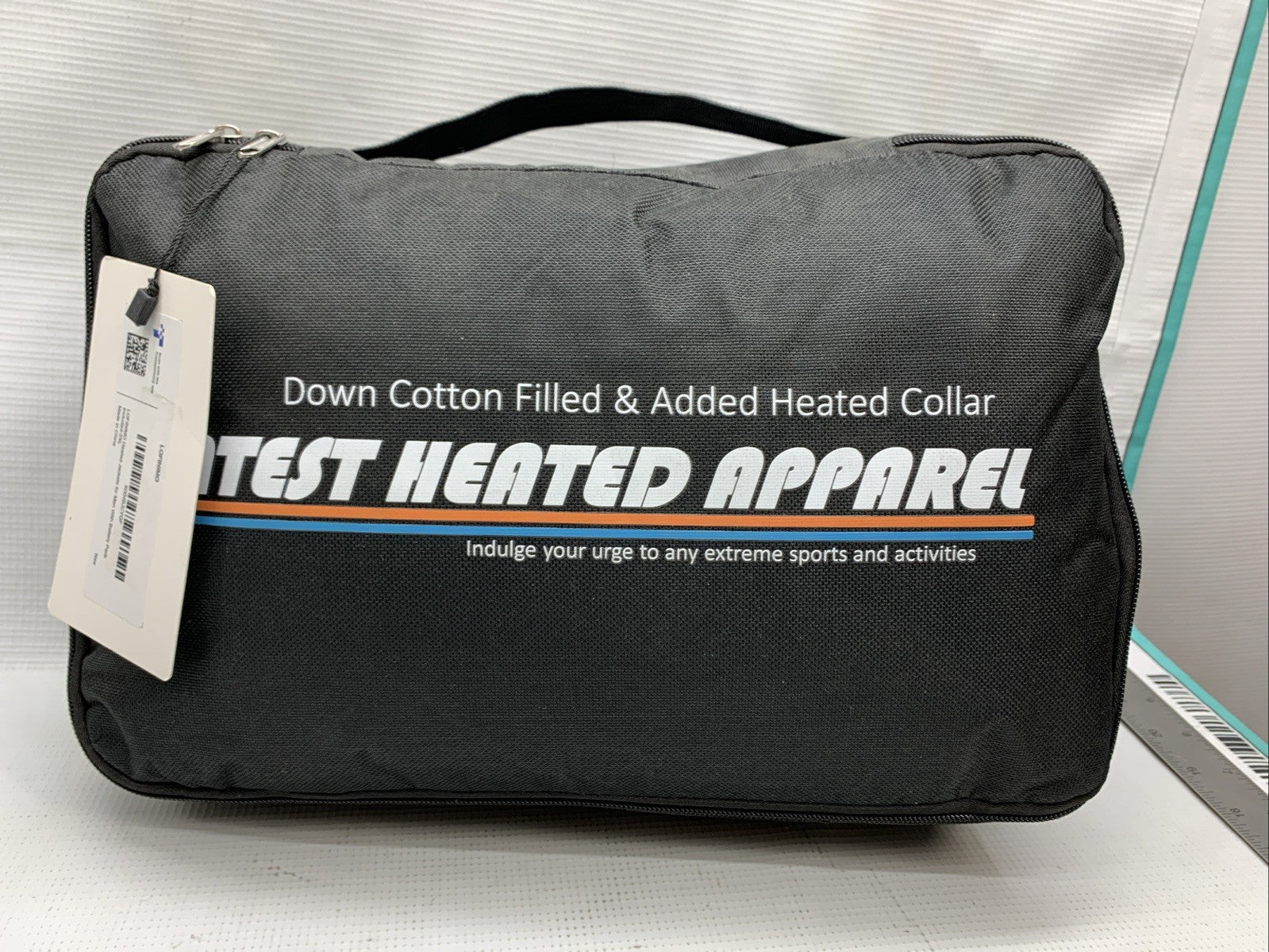 LOFINIMO Heated Jackets Hooded Black Size 2XL Long Sleeve with Heated Collar