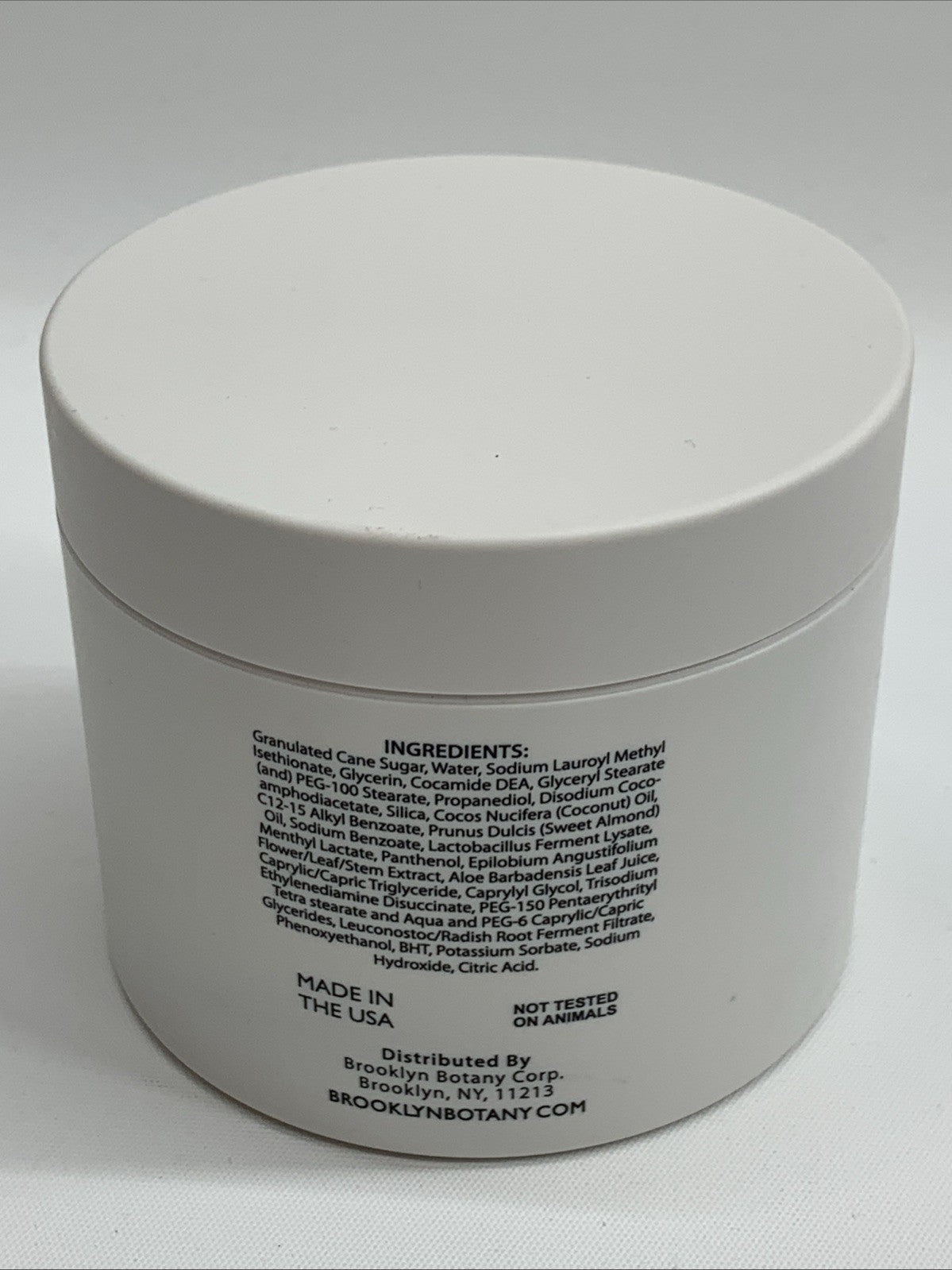 Brooklyn Botany Scalp & Body Scrub Sugar Scrub Body Exfoliator & Scalp 8.8oz