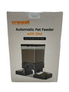 Oneisall Automatic Cat Feeder Automatic Food Dispenser Dry Food Indoor with Dial