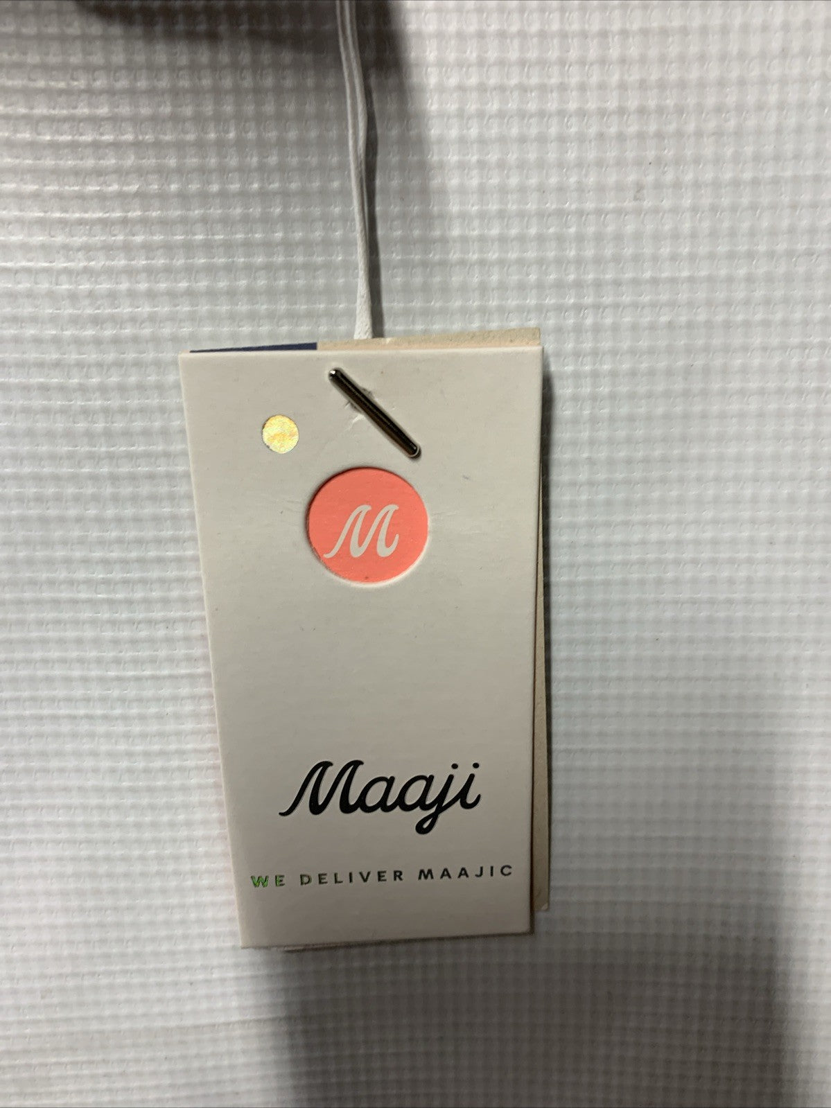 Maaji Standard Sliding Triangle Bikini Top M Multicolor Less Coverage Drawstring