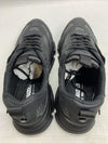Steve Madden Mens Possession Platform Sneaker 10.5M Black Sliver Mesh Lace-up
