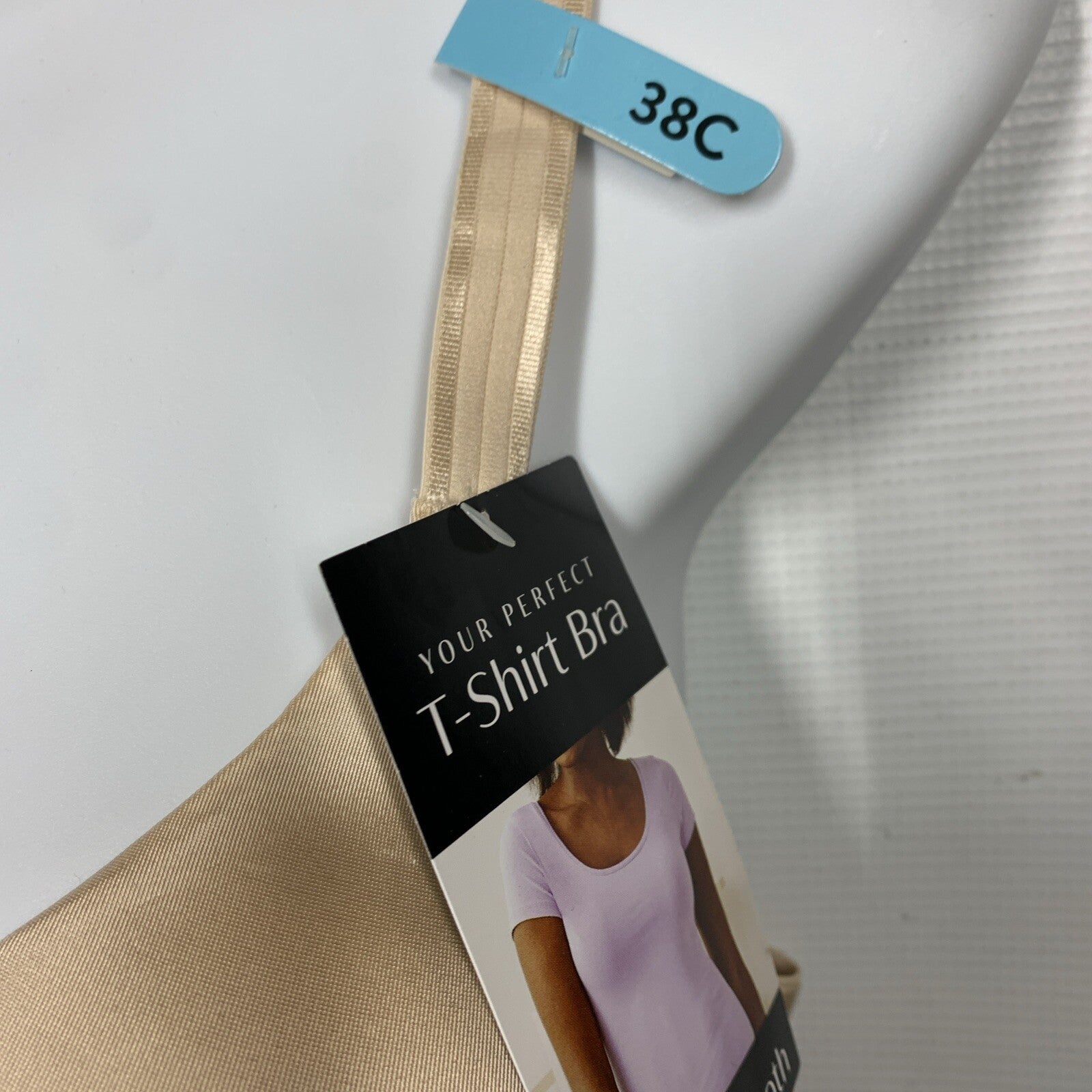 Bali Women's One Smooth U Smoothing And Concealing Underwire Bra Size 38C Beige