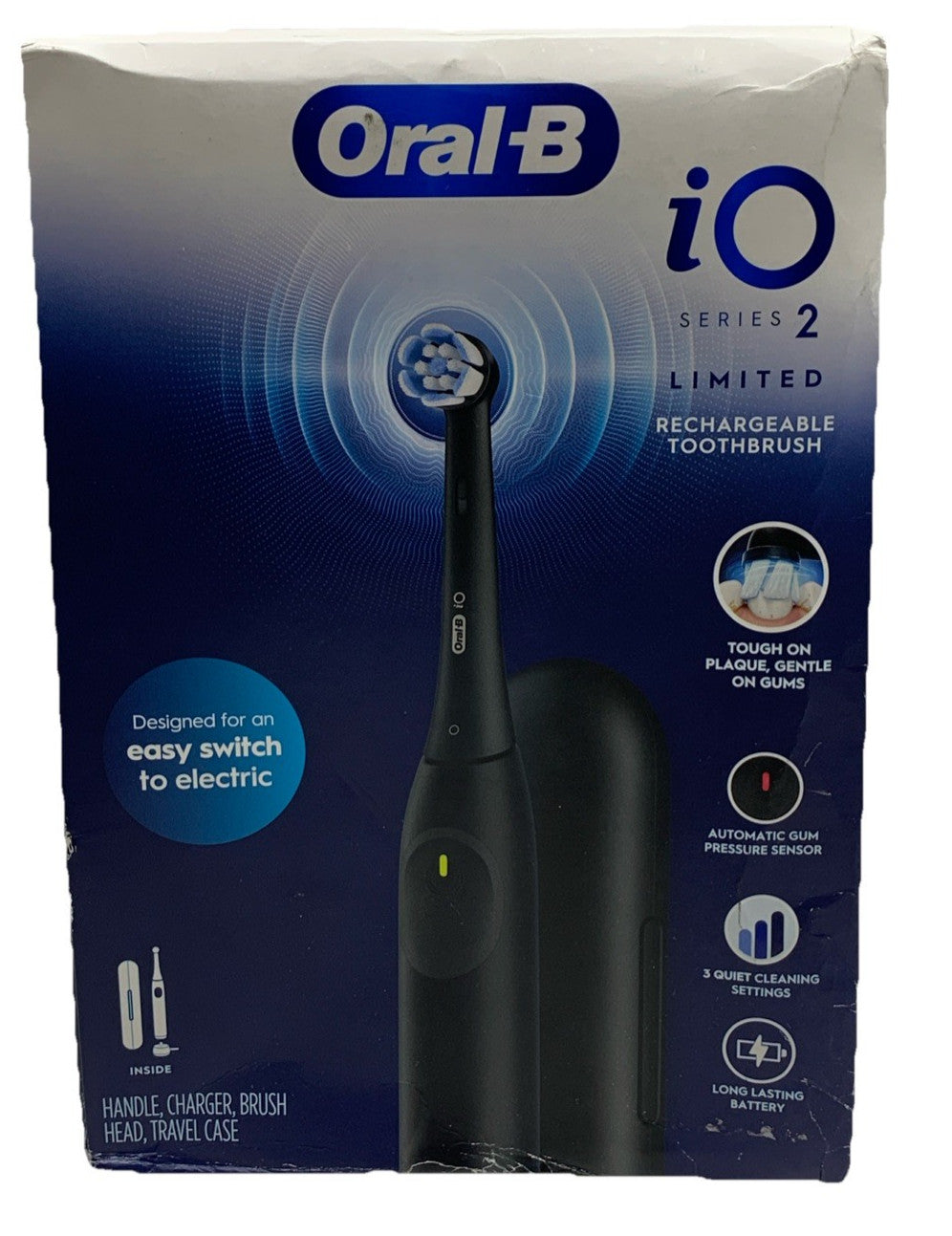 Oral-B iO Series 2 Limited Electric Rechargeable Toothbrush Gentle on Gums
