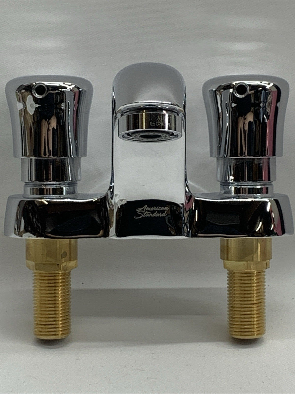 American Standard 1340227.002 Metering Centerset 0.5 GPM 2-Handle Faucet, Chrome