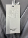 GRACE KARIN 2024 Women's Tops Elegant Wrap Blouse V Neck Work Shirts Size M