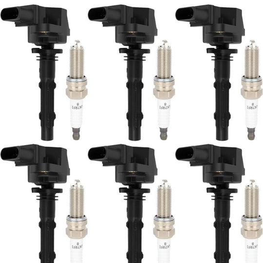 Ignition Coil & Spark Plug Kit For 2007-2008 Dodge Sprinter 2500 3.5L V6 - 6 lot