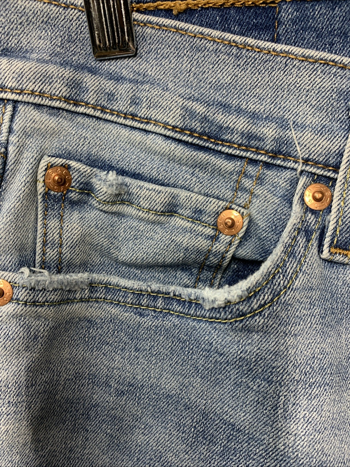 Levi's 541 Jeans Slim Fit Straight Leg Long Pants Athletic Taper w/Pockets 30x32
