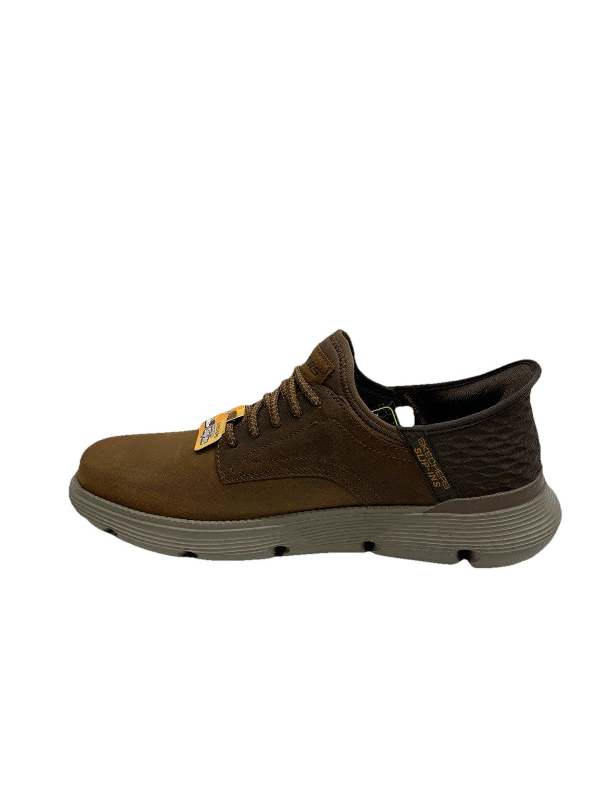 Skechers Men Shoes Garza Gervin Hands Free Slip-in Dark Brown 205046/CDB Size 11