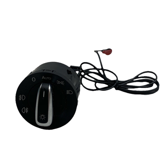 Auto Headlight Headlamp Sensor Chrome Switch OE: 5ND 941 431 B Panel Mount