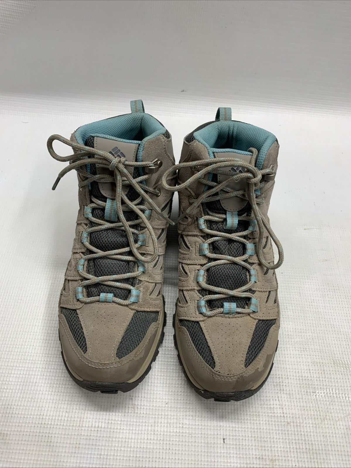 Columbia Crestwood Mid WP Waterproof Womens Hiking Boots Size 8.5 US Dark Grey