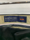 Dockers Signature Khakis 594070004 Pant Men Cotton Slim Fit Stretch Size 34x32