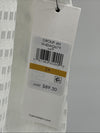 Calvin Klein Women's Short Sleeve Jaquard V-nevk Top White W4DAQ679 Size 3X