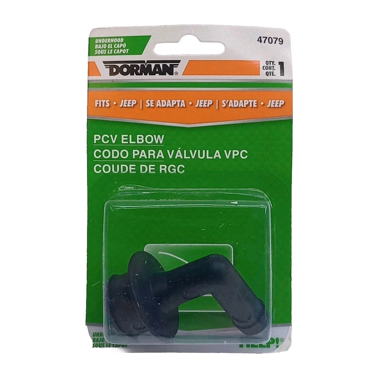 PCV Valve Elbow Dorman 47079 Durable Compatible with Select Dodge/Jeep Models