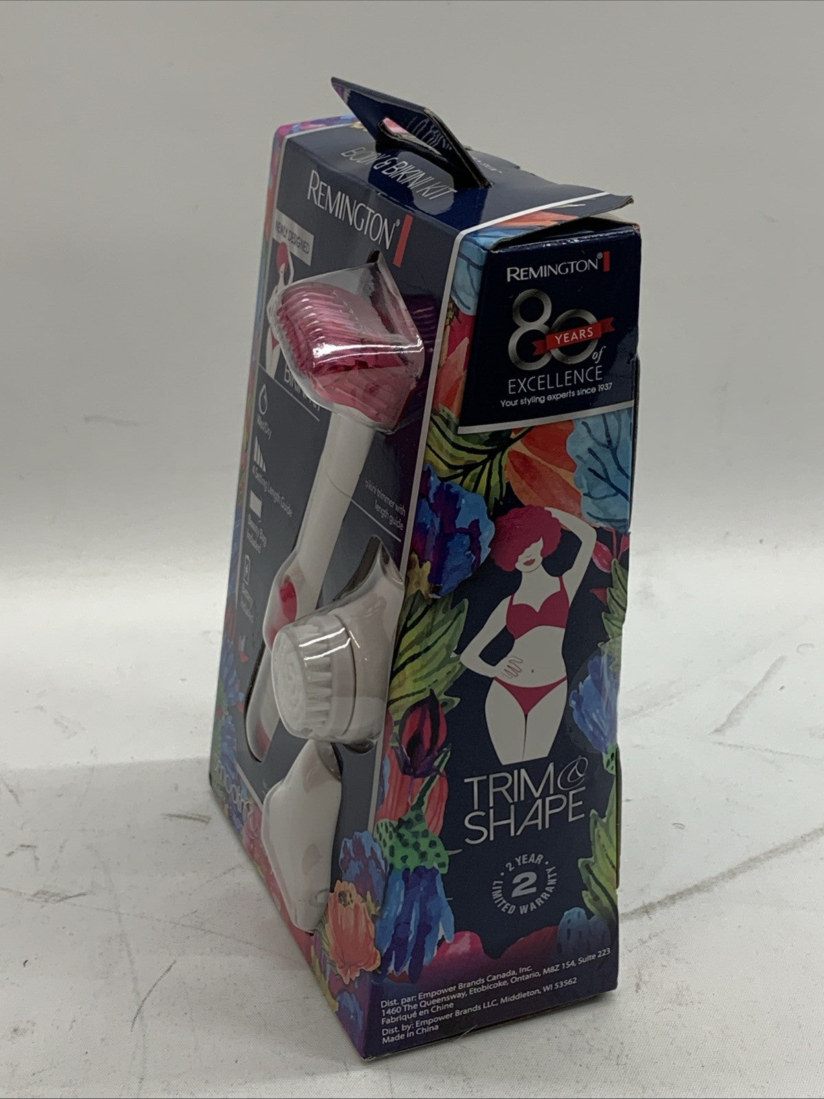 REMINGTON Smooth & Silky Women's Body & Bikini Kit SHAVER TRIMMER EXFOLIATOR-OP