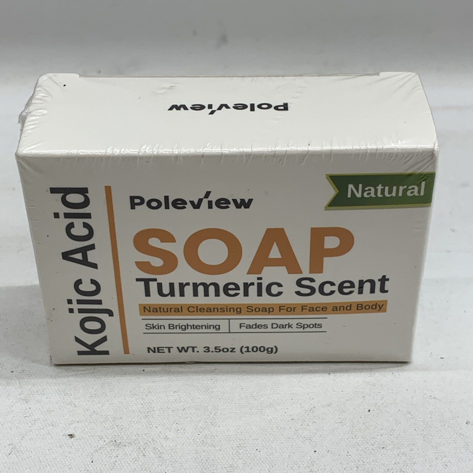 Natural Kojic Acid Soap for Hyperpigmentation - Turmeric Soap 3.5oz  - Lot Of 5