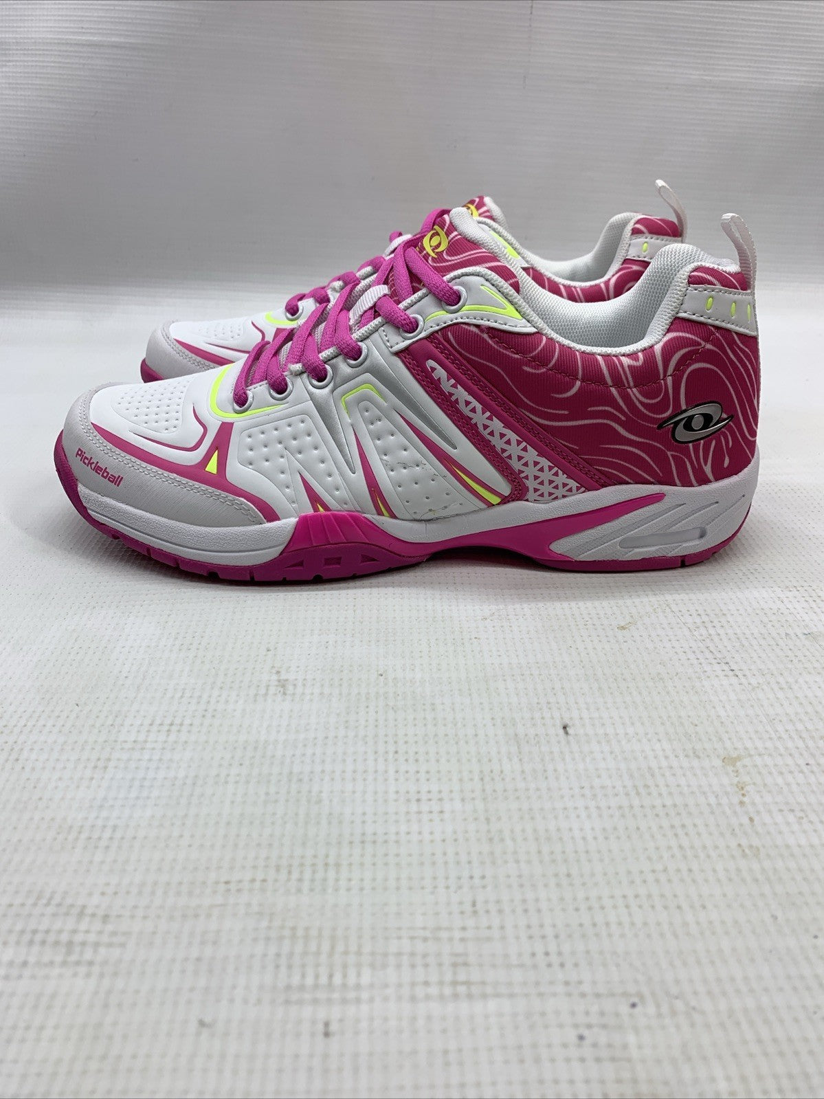 ACACIA Unisex 31-280 Pickleball Shoes Pink/White 9.5 US Women 8 Men’s Lace-up