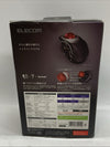 ELECOM DEFT PRO Trackball Mouse Optical 8 Buttons DPI Switch Black Red