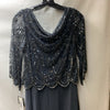 J Kara Beaded Dress Long Dress Formal Evening Dress Pull On (Size 6P)