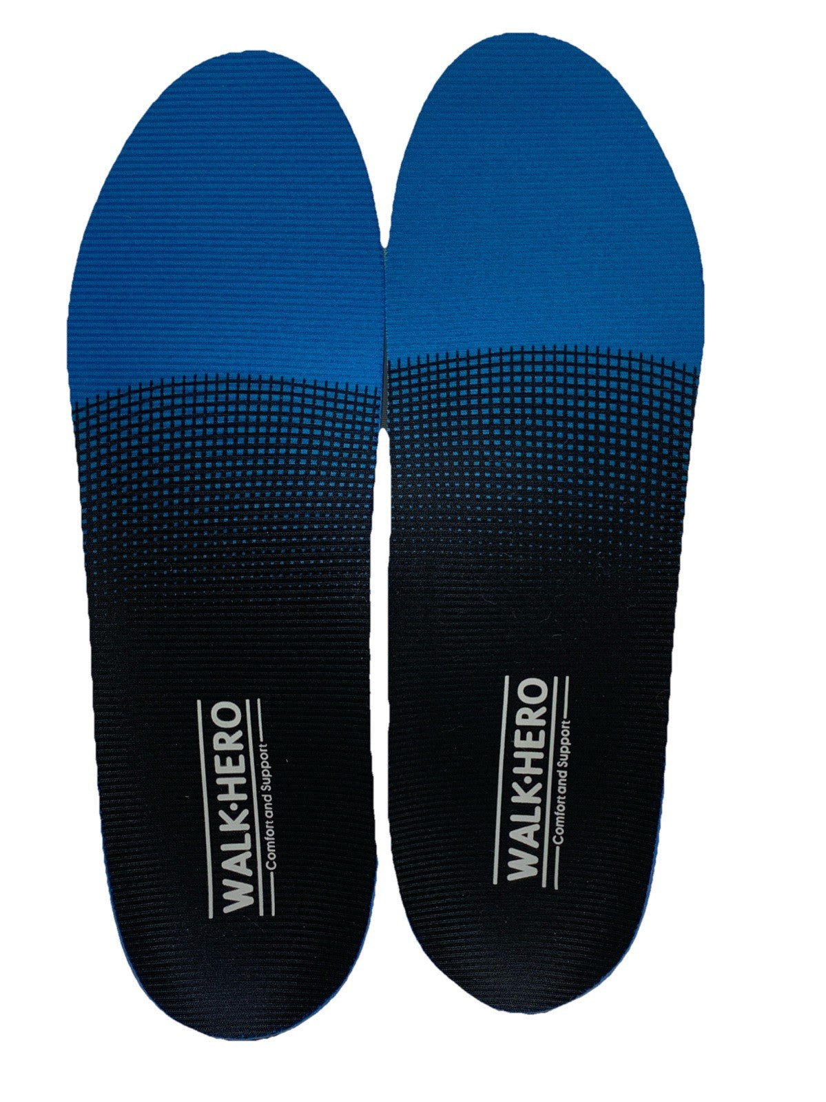 Walk-Hero Medical Orthotic Insoles Mens 10-10.5 Womens 12-12.5 High Arch Support