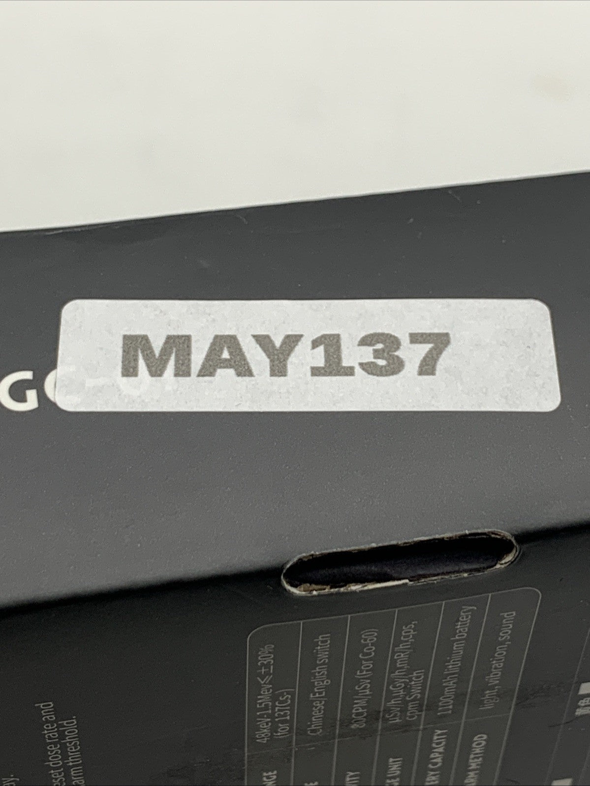 Geiger Counter Nuclear Radiation Detector GC-01 FNIRSI Radiation Dosimeter w/LCD