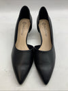 Bella Vita Women’s Quilla Pump Leather High Heel Sandal Black 51-1732 Size 9W