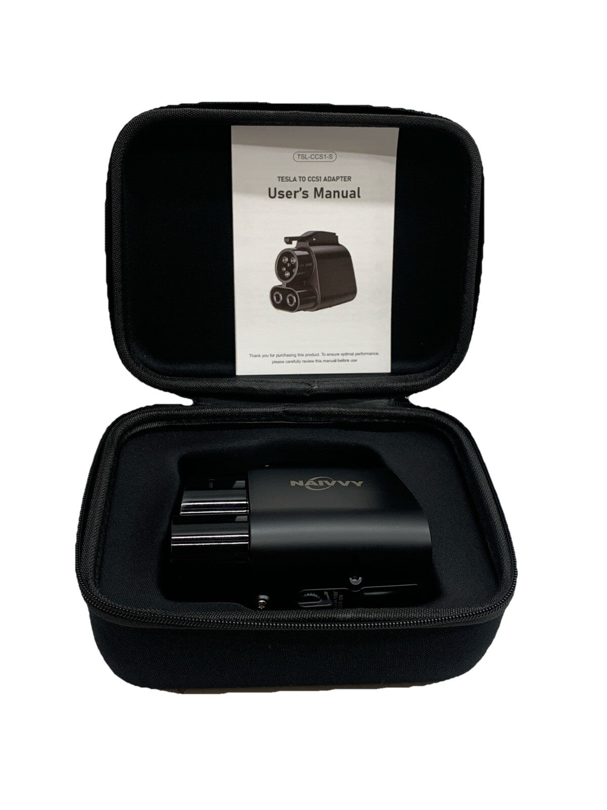 TSL-CCS1-S NACS to CCS Tesla Supercharger Adapter Compatible with Ford, GM, Rivi