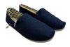 TOMS Alpargata Men's Espadrilles 13 Slip-on Trainers Navy Classic Textile Upper