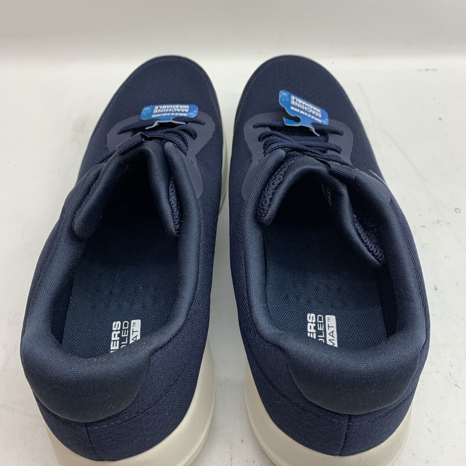 Skechers Womens Go Walk Joy- Ecstatic Navy Walking Shoes 10.5M Lace-up Sneaker