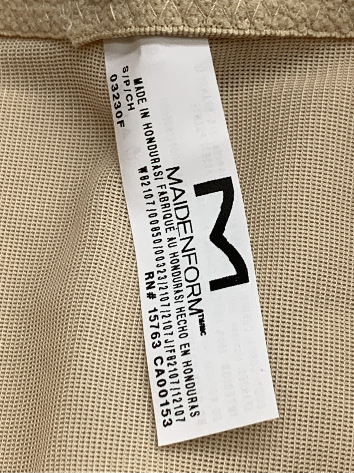 Maidenform High Waist Brief Panties Underwear Seamless Shaping Firm Control Sz S