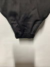 Maidenform DMS131 black firm control tummy shaping multiway thong bodysuit, large size, seamless shapewear for women.