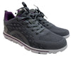 Propet Travelactiv Axial Walking Womens Grey Athletic Shoes Size 9.5 XX(4E) Lace