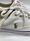 Polo Ralph Lauren Keaton LCL Pony Low Top Lace Up Canvas Sneaker Size 8 Shoes