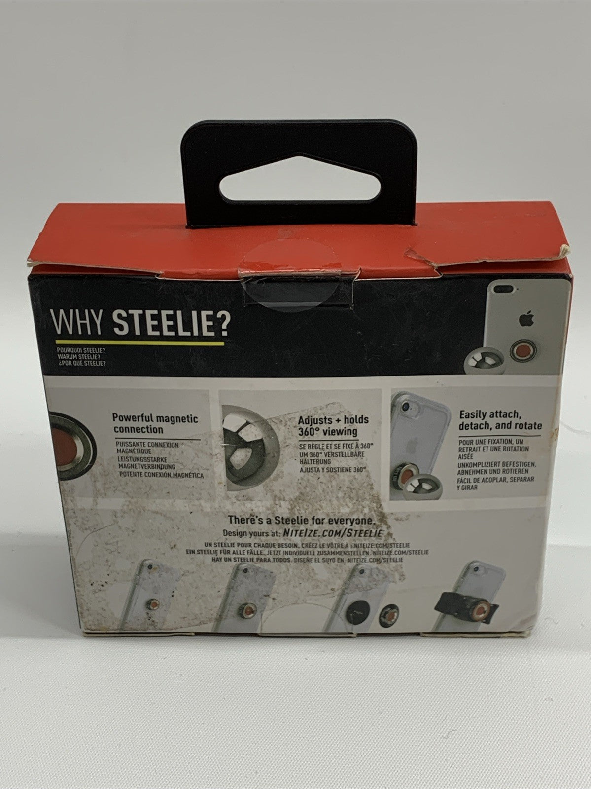 Nite Ize Steelie Original Vent Kit Magnetic Phone Mount for Car Vents Car Phone