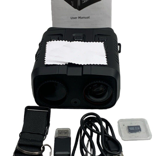 Bullishman Night Vision Goggles - 4K Night Vision Binoculars, 10X Digital Zoom
