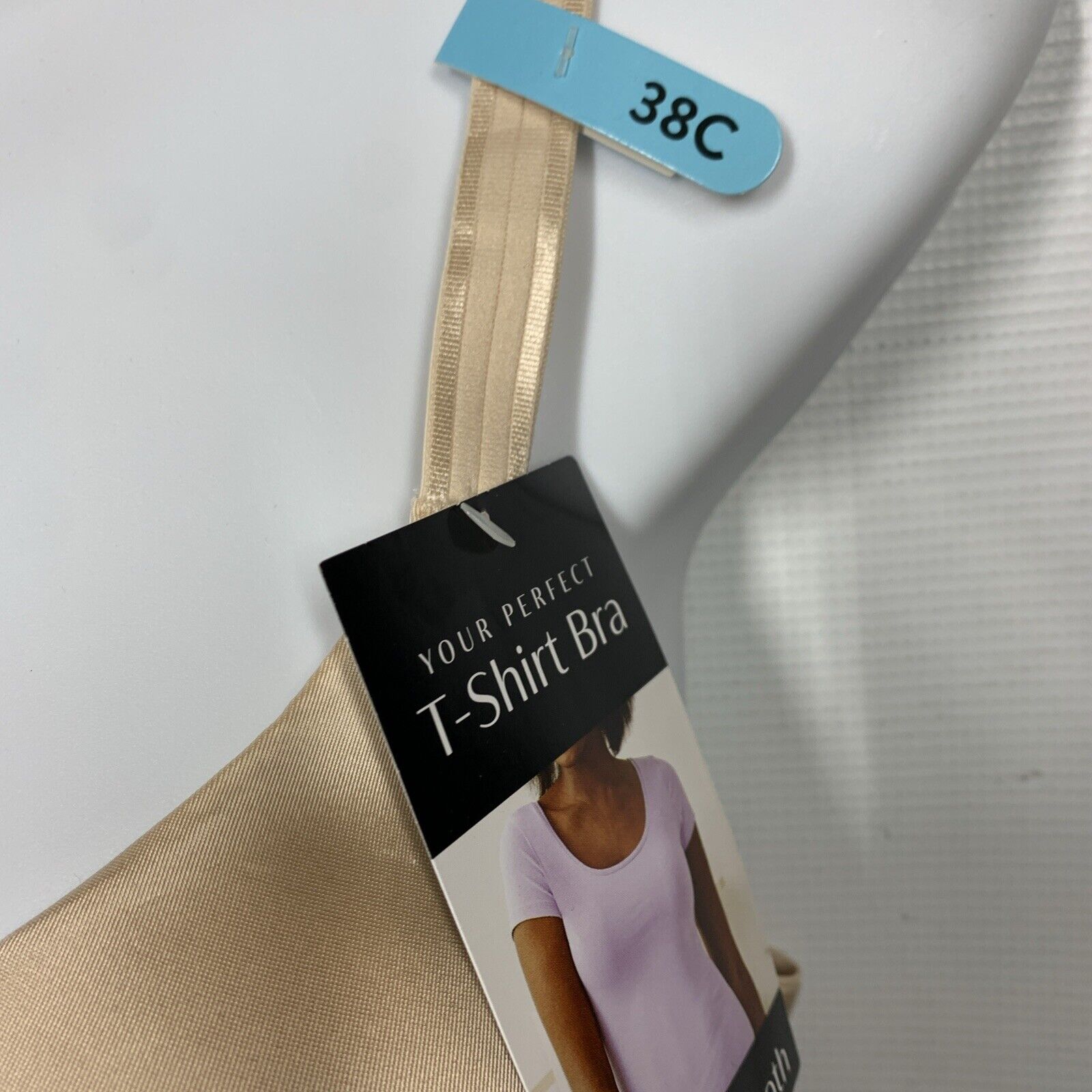 Bali Women's One Smooth U Smoothing And Concealing Underwire Bra Size 38C Beige