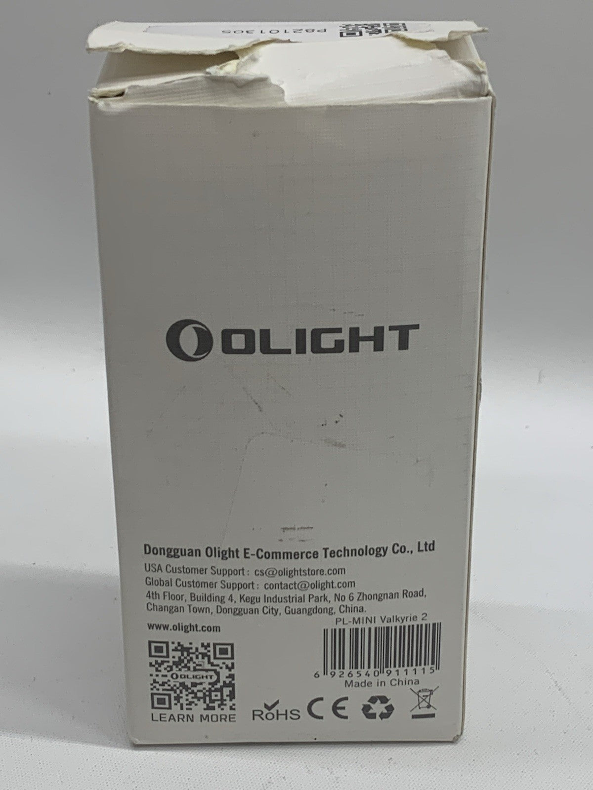 Olight PL-MINI Valkyrie 2 600Lm Rechargeable Pistol Light Compact or Sub-compact